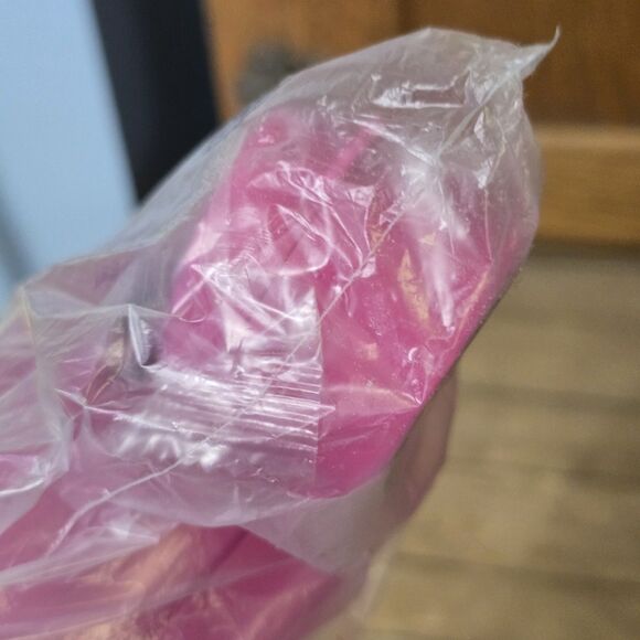 Tupperware Eco Plus 16 ounce Flip Lid Small Water Bottle Pink Kids 9 inches New - Picture 2 of 6